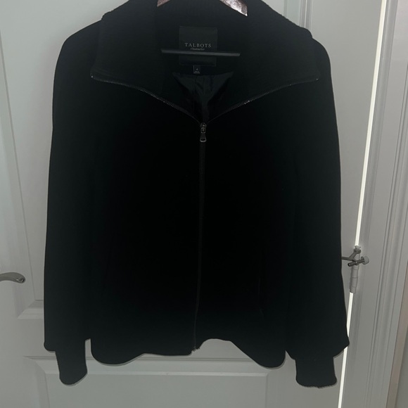 Talbots Black Wool Jacket 4 - Picture 12 of 17